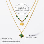 Clover Crystal Jewelry Set
