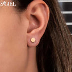 Stainless Steel Stud Earrings Set
