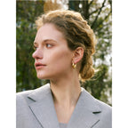 Hoop Earrings – 18K Gold Plated