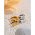 Hoop Earrings – 18K Gold Plated