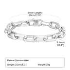 Stainless Steel Chain Bracelet for Men